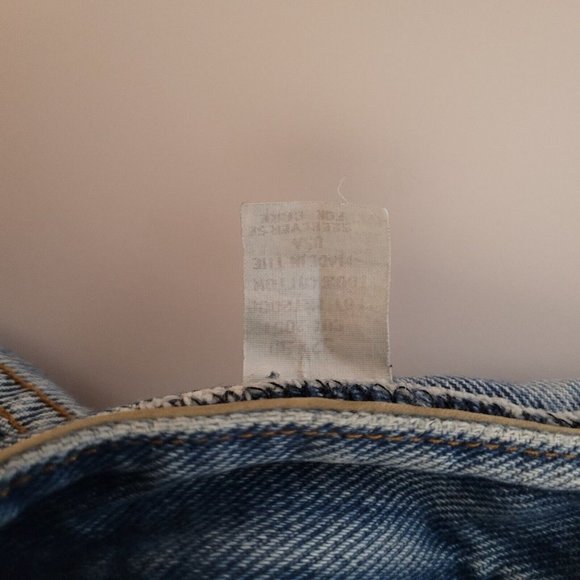 Vtg Mckenzie Tribe Dungarees Original Mens Jeans Blue Size 32x30 Cowboy Tested - Picture 7 of 7